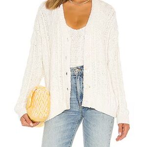 Show Me Your Mumu Callie Cream Cable Cardigan